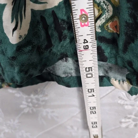 VTG Hilo Hattie Hawaii Midi Dress Matching Hawaiian Shirt Set Woman Medium/Large - Picture 7 of 13